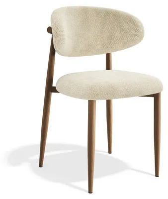 Produktbild von 2er-Set Stühle LINA Schlingenvelours Beige 52cm