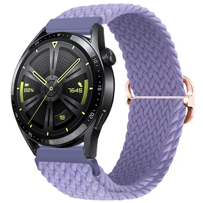 Obrázok produktu pre BStrap Elastic Nylon remienok na Huawei Watch GT2 Pro, lavender