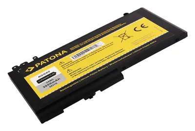 Produktbild von PATONA 2831, Akku, DELL, Latitude 12 Series, 12 5000 Series, 12 5000 Series-E5270, 12-E5270 Series, E5270 Series