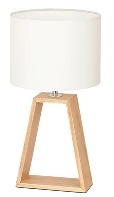 Obrázek produktu pro Rabalux 4378, Krém, Dřevo, Textilní, Dřevo, Obývací pokoj, Pracovna, IP20, E14, 1 žárovek