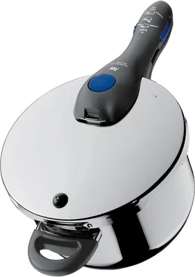 Obrázek produktu pro WMF 07.9312.9990, 4,5 l, Keramický, Plyn, Indukční, Utěsněná plotna, Nerezová ocel, 22 cm, Nerezová ocel, Německo