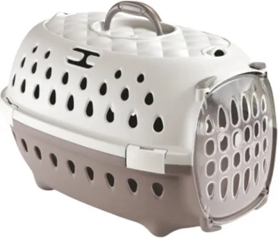 Obrázok produktu pre STEFANPLAST Transporter Travel Chic, biela a béžová 50x34,5x32cm