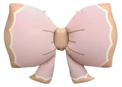 Zdjęcie produktu dla Balon foliowy Kokarda różowa 68x47cm - Godan