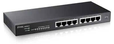 Zdjęcie produktu dla Zyxel GS1915-8-EU0101F ZyXEL 8-Port GbE Smart Switch, NebulaFlex, GS1915-8