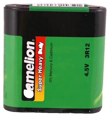 Produktbild von Camelion 2R10-BP1G, Single-use battery, Zink-Karbon, Zylindrische, 3 V, 1 Stück(e), 84 x 14 x 124 mm