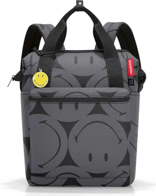 Produktbild von reisenthel allrounder R, Rucksack, Freizeitrucksack, Tasche, Polyestergewebe, Smiley Grey, 12 L, JR7085
