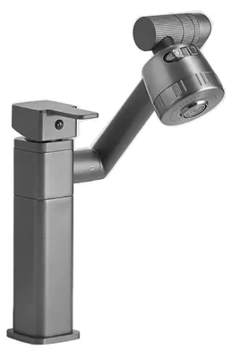 Produktbild von Messing-Waschtischarmatur für das Badezimmer – 360° schwenkbar mit Sprudler