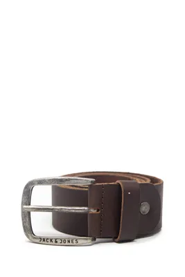 Image de JACK & JONES Ceinture en cuir pour homme JACPAUL Belt Cuir véritable |