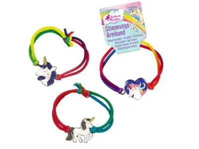 Produktbild von Stimmungsarmband Einhorn-Paradies (einzeln) (one size)