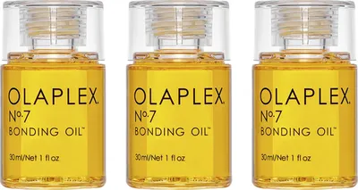 Produktbild von Olaplex No. 7 Bonding Haaröl 3x30 ml mit integriertem Hitzeschutz und ultimativem Glanz