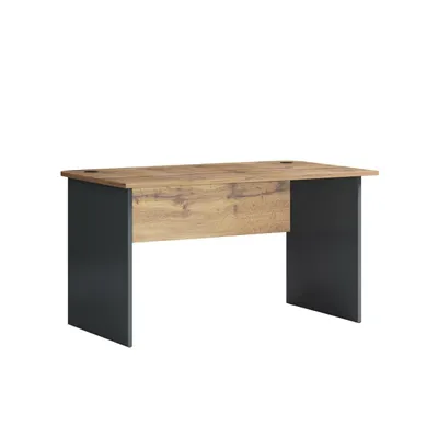 Produktbild von Schreibtisch Anthrazit / Dąb Wotan – 1390 × 750 × 800 mm