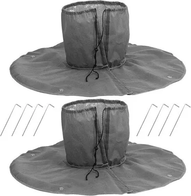 Produktbild von Kälteschutz für Palmen - Wurzelbeschutzung - Kälteschutz für Pflanzen und Bäume bis 35 cm Durchmesser - doppelte Isolierung - Durchmesser 100 cm