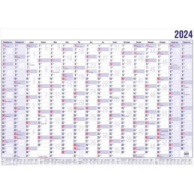 Produktbild von 2025 Güss Wandplaner A0 16 Monate