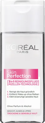 Produktbild von Loreal Paris Hautperfektion 3-in-1-Reinigungswasser - 200 ml