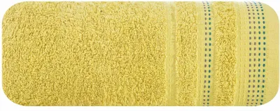 Zdjęcie produktu dla Eurofirany 382516, Żółty, Wzór, Bawełna, 30 x 50 cm, 75 g
