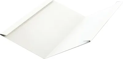 Immagine prodotto di Grondaia RŠ 333, 1 m, zincata, bianco RAL 9010
