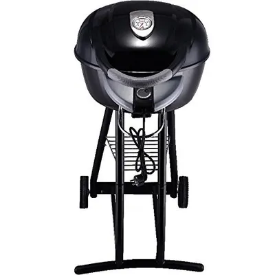 Image de Syntrox grill électrique, BBQ grill chariot BBQ grill de balcon STG-2000W