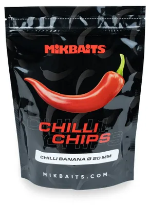 Zdjęcie produktu dla Mikbaits – kulki Chilli Chips 300 g, smak Chilli Banana, średnica 20 mm