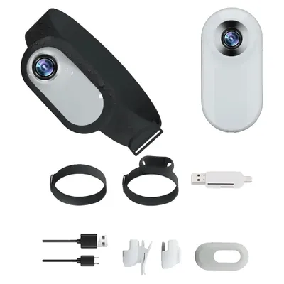 Image de Collier de suivi pour animaux domestiques, pas de WiFi nécessaire, enregistrement vidéo, BLANC