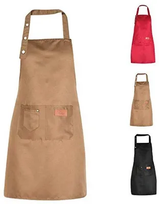 Produktbild von Famanu Kochschürze Wasserabweisend mit Taschen für Damen und Herren - Unisex, Große Größen, Verstellbar