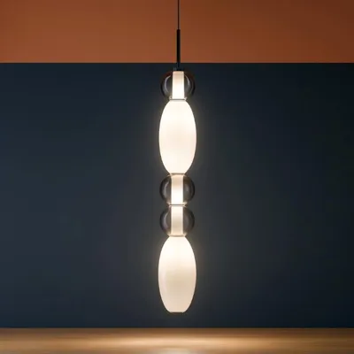 Produktbild von Lumiere Zeitgenössische Metall Schwarz Led 39W 3000K Ip20 Aufhängung Kronleuchter