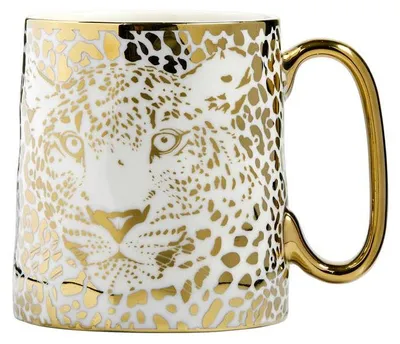 Image de Tasse BIA avec motif léopard