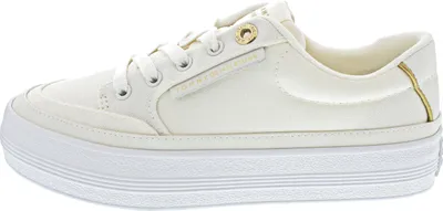 Immagine prodotto di Tommy Hilfiger scarpe da ginnastica basse/scarpe stringate da donna VULC beige tessile dimensioni: 40