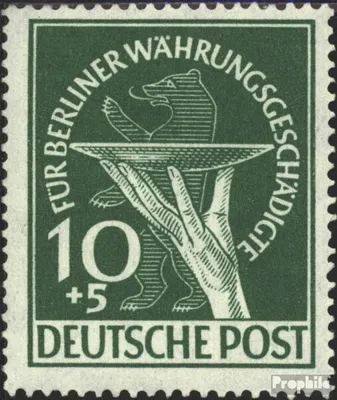 Produktbild von Briefmarken Berlin (West) 1949 Mi 68 gestempelt Währungsgeschädigte