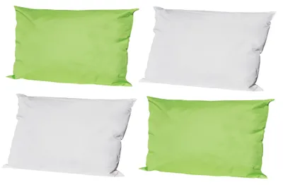 Zdjęcie produktu dla Poduszki do wypoczynku na zewnątrz JACK, 4 szt., 30x50 cm, wiele kolorów, poduszki dekoracyjne, wodoodporne, do ogrodu. 2 szt. w kolorze kości słoniowej - 2 szt. w kolorze zielonym