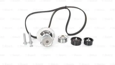 Produktbild von Bosch Zahnriemensatz + Wasserpumpe für Opel Astra Corsa Meriva Signum Vectra Saab 9-3