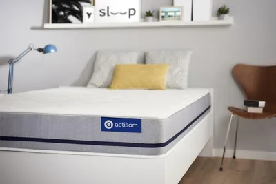 Obrázek produktu pro Actimemo měkká matrace 90x220cm, paměťová pěna, stupeň tuhosti 3, výška : 20 cm, 3 komfortní zóny