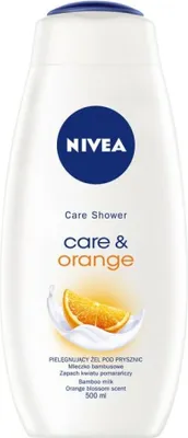 Imagen del producto de NIVEA, Gel de ducha con aceite de naranja y aguacate, 500 ml, para adultos, mujeres, para el cuerpo, apto para todo tipo de piel