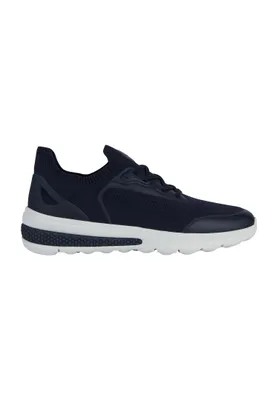 Produktbild von Geox U Spherica Actif Herren Schnürung Gestrickte Stoff Turnschuhe Mar e – 6,5 UK - 40 EU - 7 US / Marine