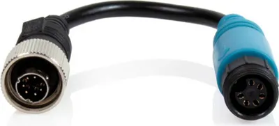 Produktbild von Caratec Safety Monitor-Adapter 6-polige Schraubkupplung auf 6-poligen Metall-Schraubstecker