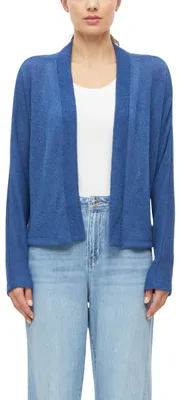 Image de s.Oliver : cardigan en maille légère, taille 34, couleur bleu royal (5527)