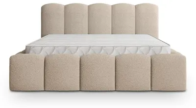 Produktbild von Masseno Polsterbett FALINA 160x200 cm, Polsterbett mit Bettkästen -Beige, QUELLE 05