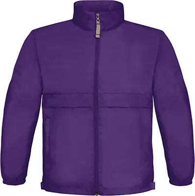 Produktbild von BCJK950 - B&C Kids´ Jacket Sirocco Purple 12/14 (152/164)
