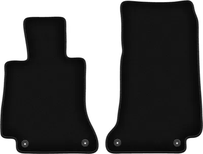 Immagine prodotto di Wielganizator Tappetini anteriori in velluto per Mercedes E W213 (2015-, berlina, station wagon, liftback, coupé) neri, set 2 pz, con fissaggi