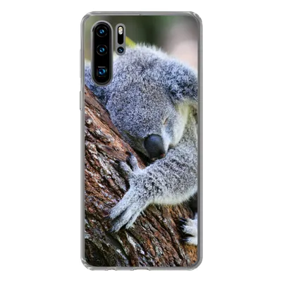 Produktbild von MuchoWow® Handyhülle Schutzhülle Hülle für Huawei P30 Pro Koala - Baum - Schlaf - Kinder - Jungen - Mädchen Silikon Softcase Handy Hülle - Schutzdeckel