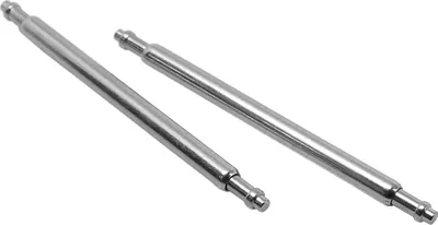Produktbild von Minott ► 2x Federstege Edelstahl Ø 1,5mm mit kurzem Zapfen silbern, Stift-Länge:15 mm