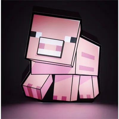 Image de Paladone Products Lampe Minecraft Cochon 16 cm