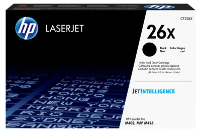 Image de HP 26X toner LaserJet noir grande capacité authentique