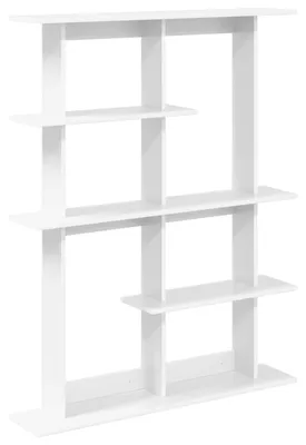 Obrázok produktu pre vidaXL Nástenná zostava, biela, 102 x 20 x 130 cm, drevotrieska