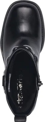 Produktbild von Tamaris Damen Stiefelette Western Cowboy Boot Reißverschluss modisch 1-25023-41, Größe:37 EU, Farbe:Schwarz