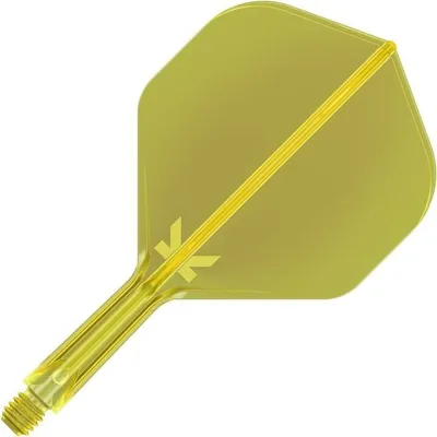 Image de Target K-Flex Flightsystem No.2 19 mm court jaune fluo