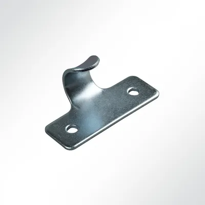 Produktbild von Lysel® Planenhaken, (BxL) 21x59mm in grau (10 Stück)