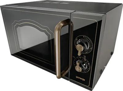 Productafbeelding van Gorenje MO 4250 CLI, vrijstaande magnetron, 700 watt, 20 liter inhoud, 45,5 cm breed, automatische ontdooifunctie, grillfunctie, zwart