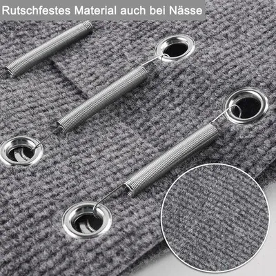 Produktbild von Famanu Fußmatte Antirutsch Universal Grau - Für Wohnmobile