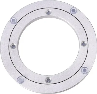 Produktbild von Lazy Susan Drehteller Lager - Aluminium Drehteller Lager für Esstisch - Runder Drehteller Lager (6 Zoll)