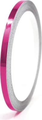 Produktbild von 8,5m Zierstreifen 3mm Chrom Pink Auto Motorrad Dekorstreifen Seitenstreifen